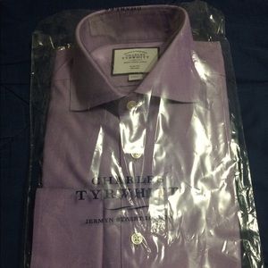 Charles Tyrwhitt lilac shirt